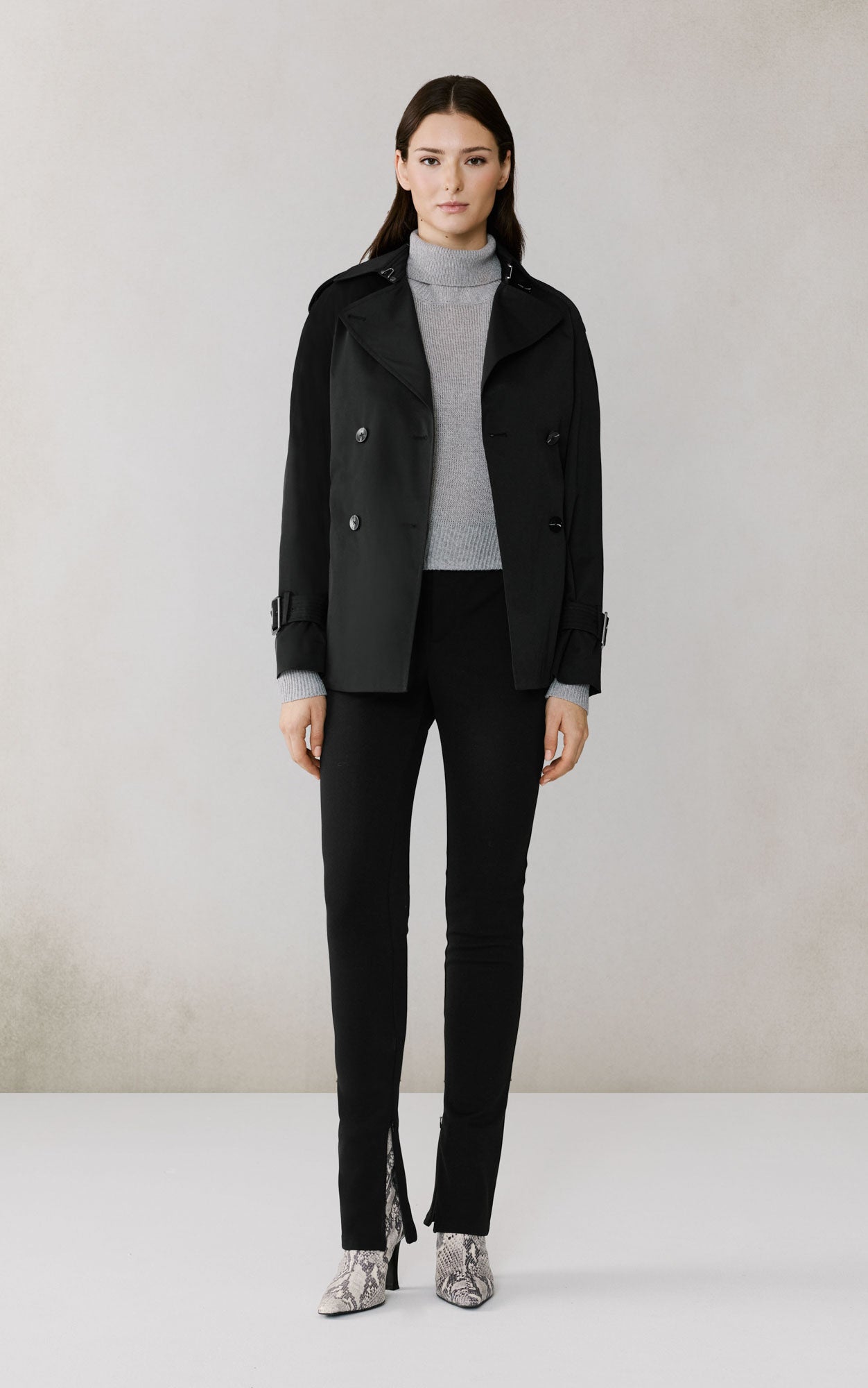 BECKY Short Trench Coat | Soia & Kyo US