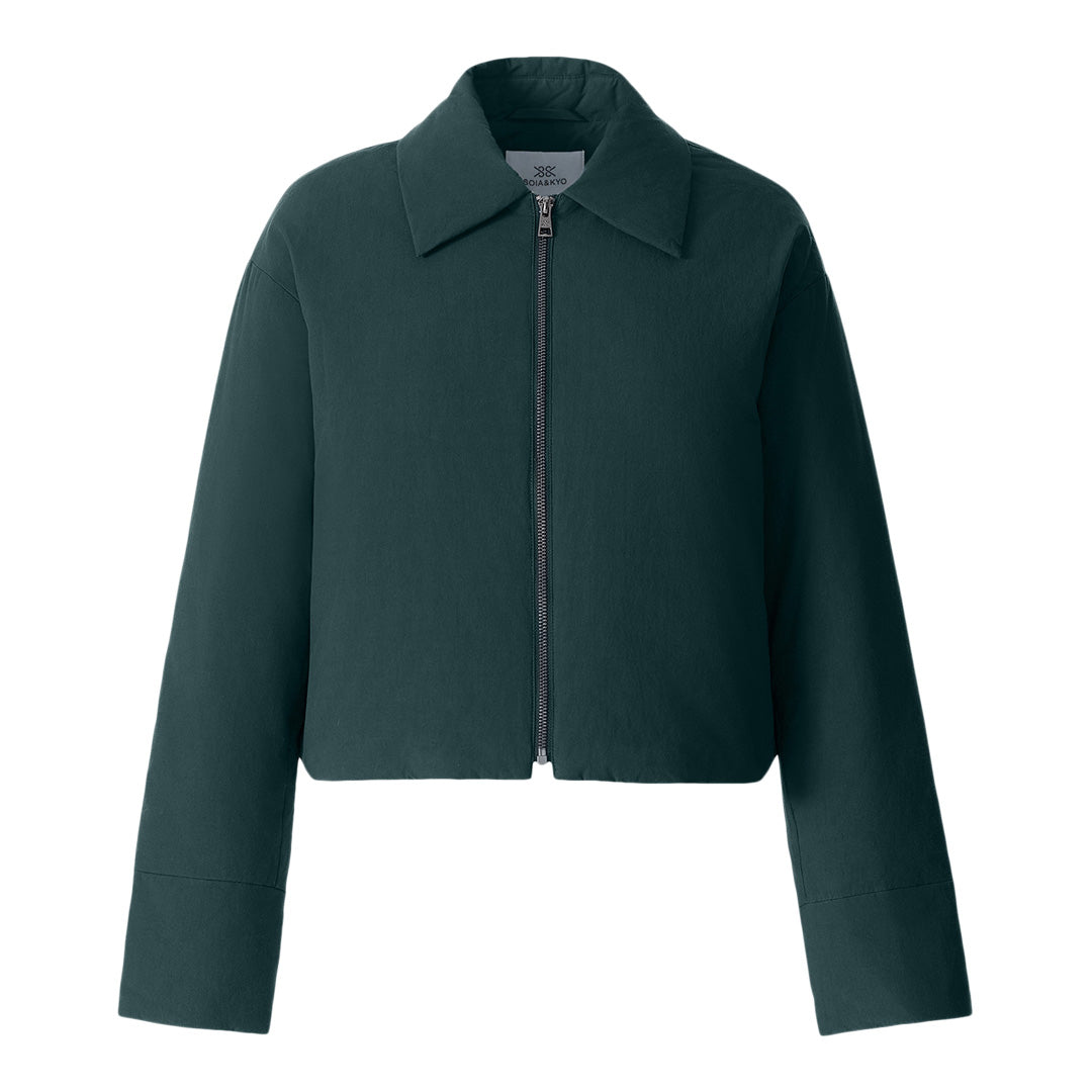 LALEH Duvet Down Cropped Jacket | Soia & Kyo US