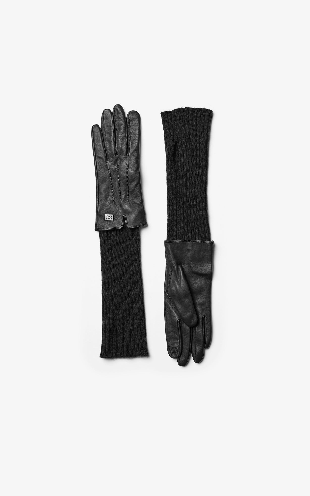 Carmel, Leather gloves with knit lining | Soia & Kyo US