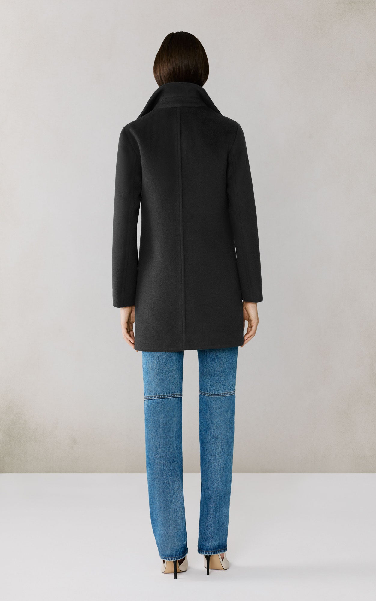 ABBI Wool Coat With Bib Soia Kyo US