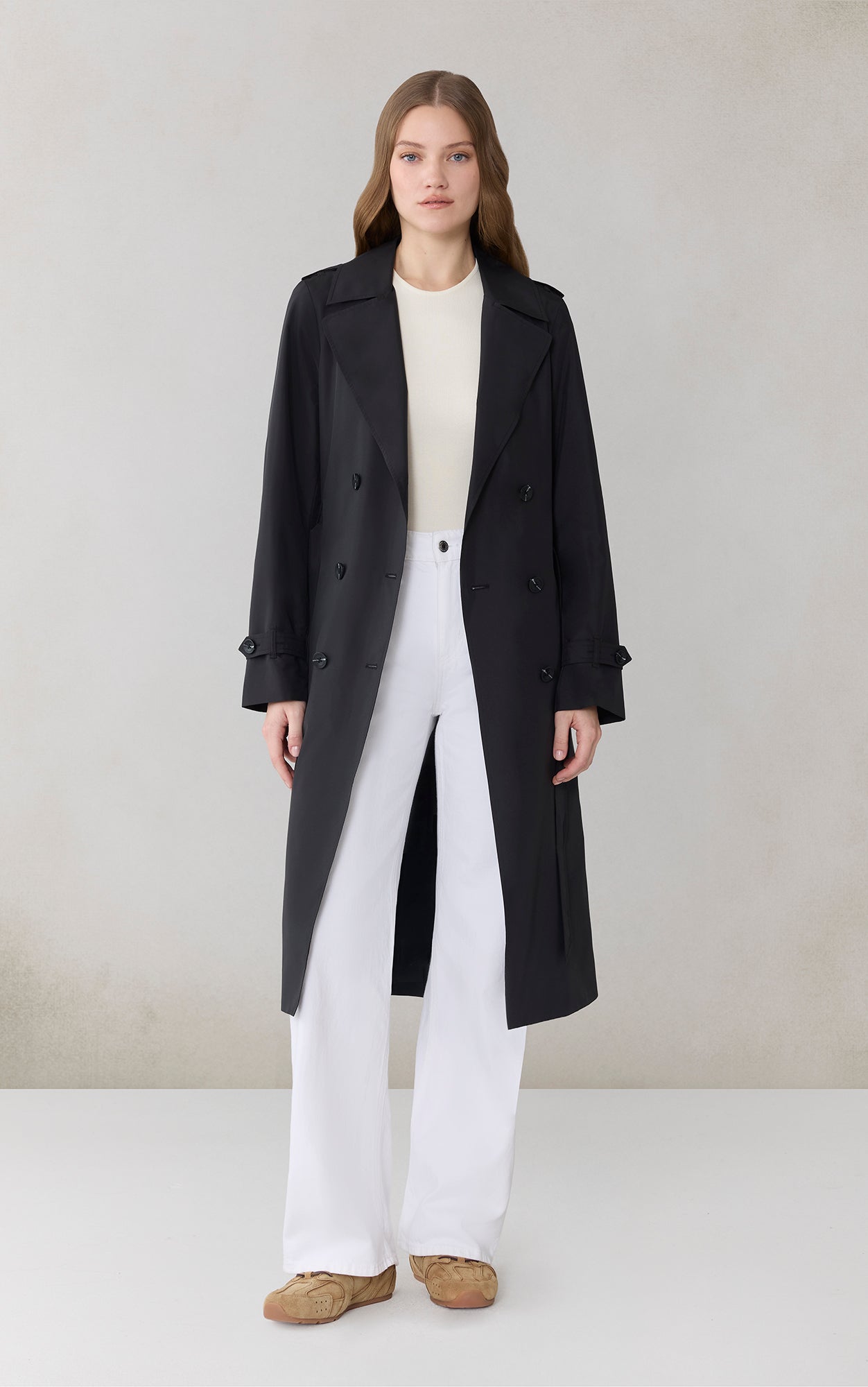 Blaire, Double-breasted trench | Soia & Kyo US