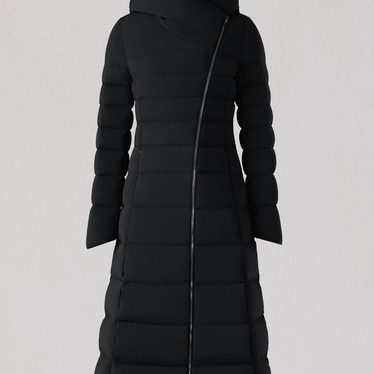 JUDY-L Stretch Down Maxi Coat | Soia & Kyo® US
